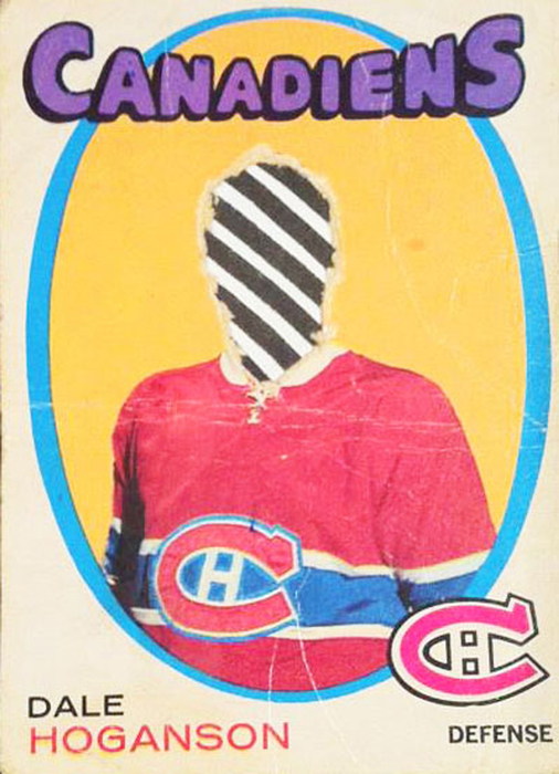Hockey Collage Card by Vincent Khouni