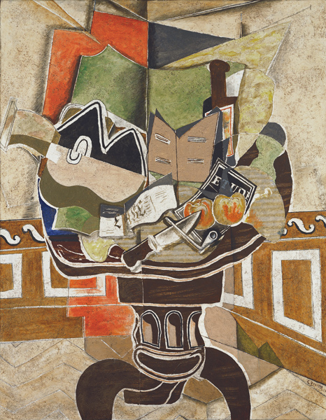 georges braque mixed media