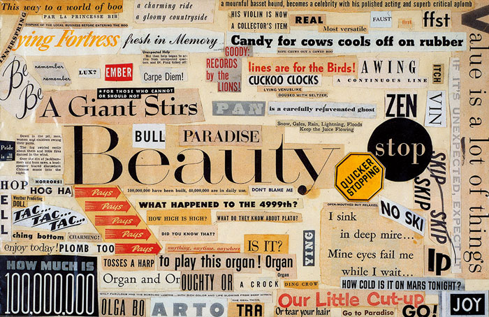 13 Beautiful Collages Made From Old Books