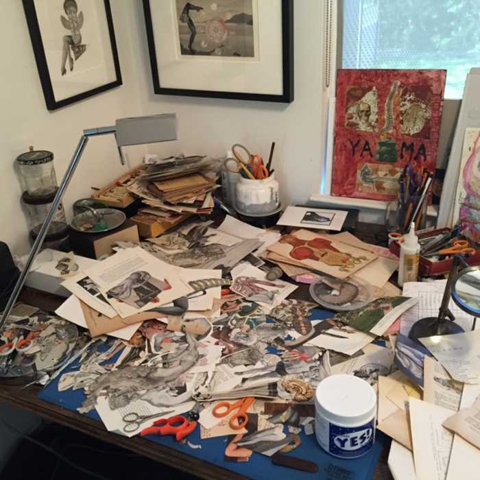 The Studio Art Desk