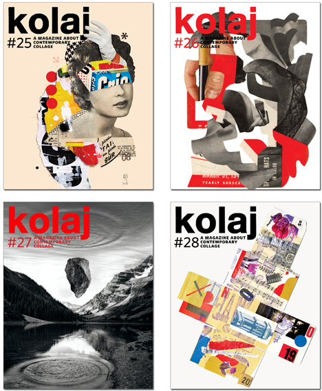 Collage Artist Trading Cards, Pack Four – Kolaj Magazine